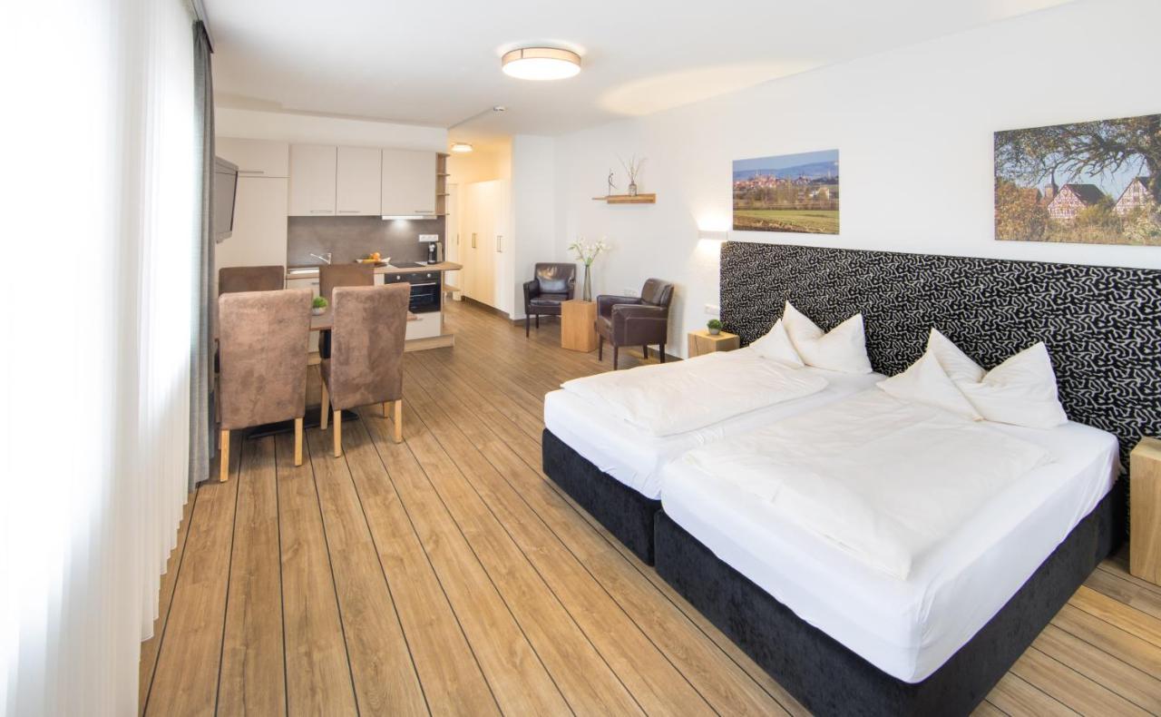 Hotel Am Kurpark Spaeth Бад Виндсхайм Екстериор снимка